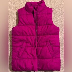 Pink Puffer Vest